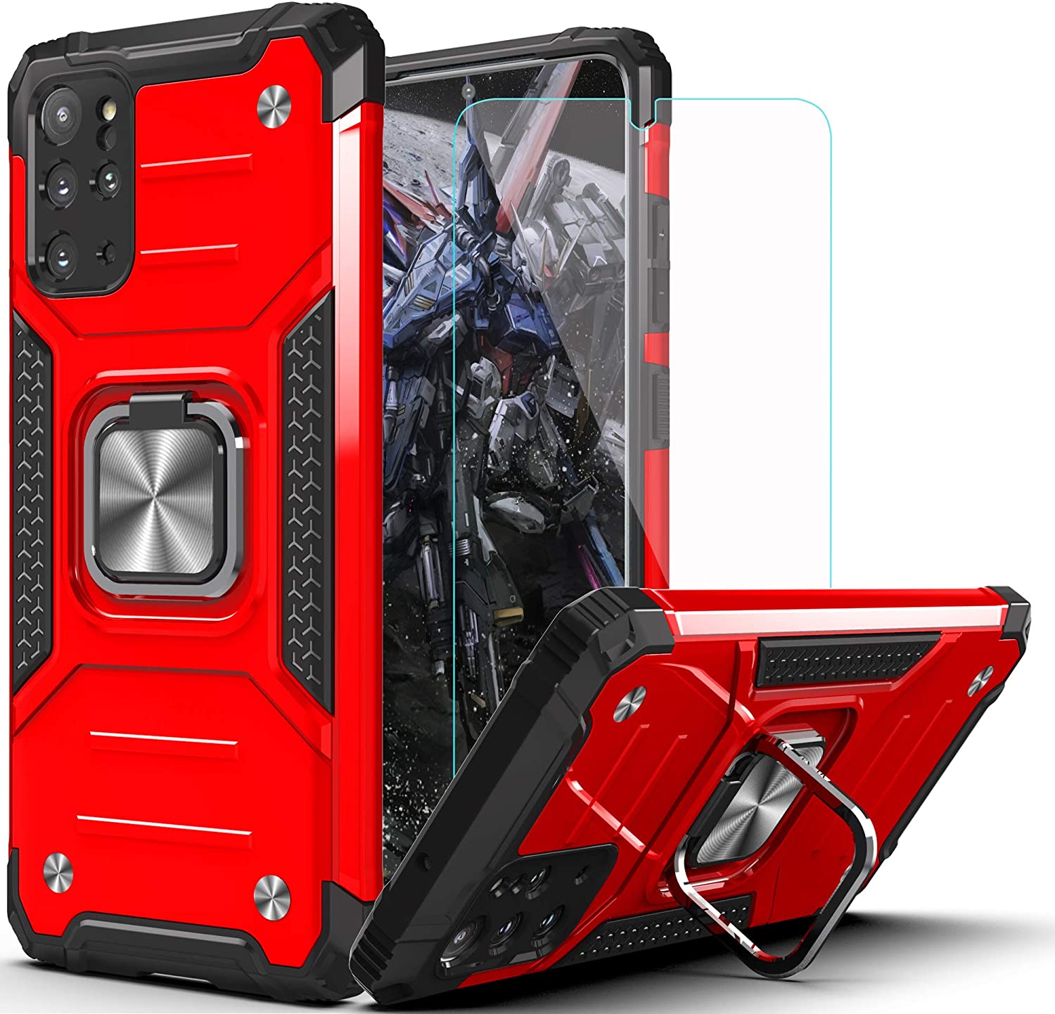 S20 PLUS HARD CASE W/ STAND